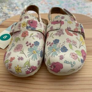Cat & Jack Marley Slip On Clogs Toddler Girls Sz 8 - NWT